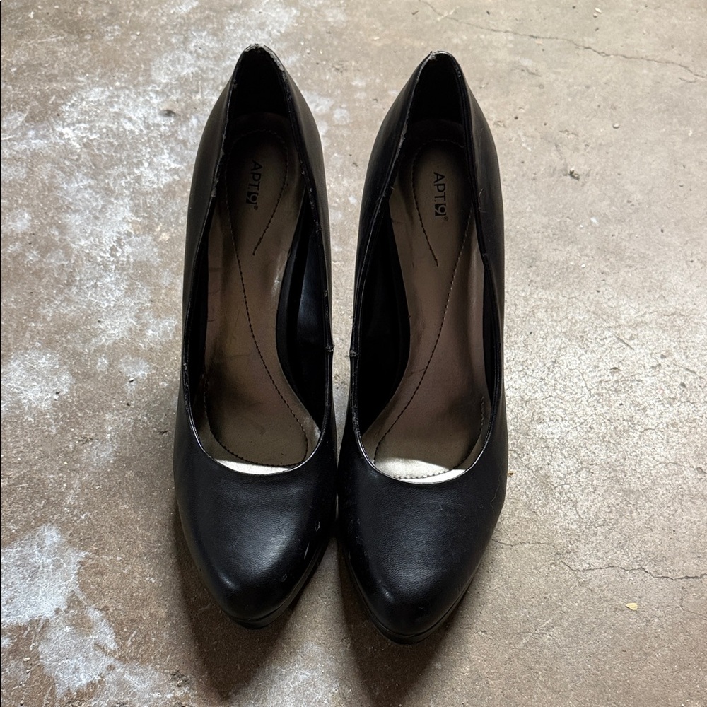 Apt. 9 Classic Black Women's Heels